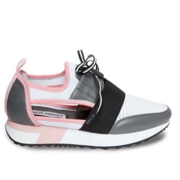 steve madden arctic multi cutout sneakers